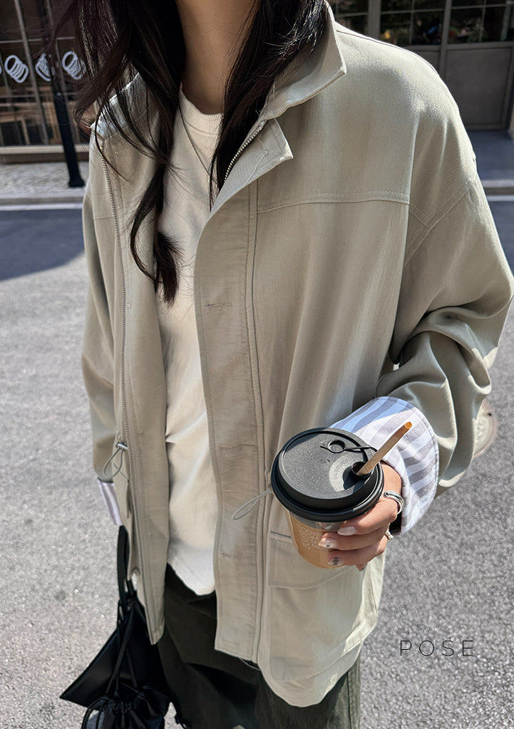Nilah Cinched Utility Trench Coat [N883LPVU]
