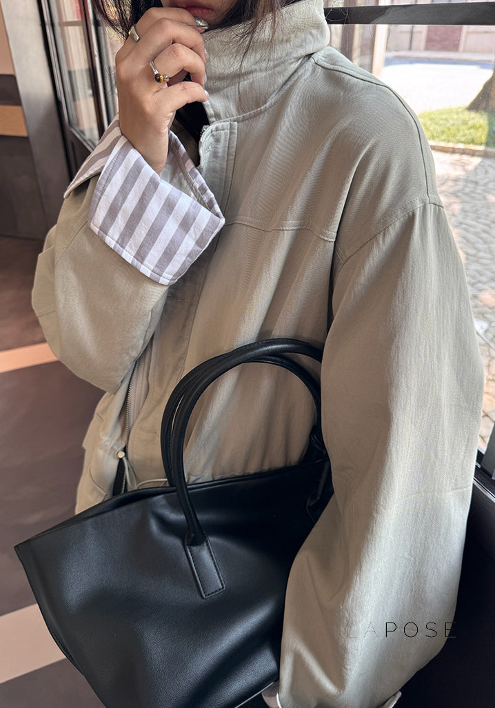 Nilah Cinched Utility Trench Coat [ZG06DBC5]
