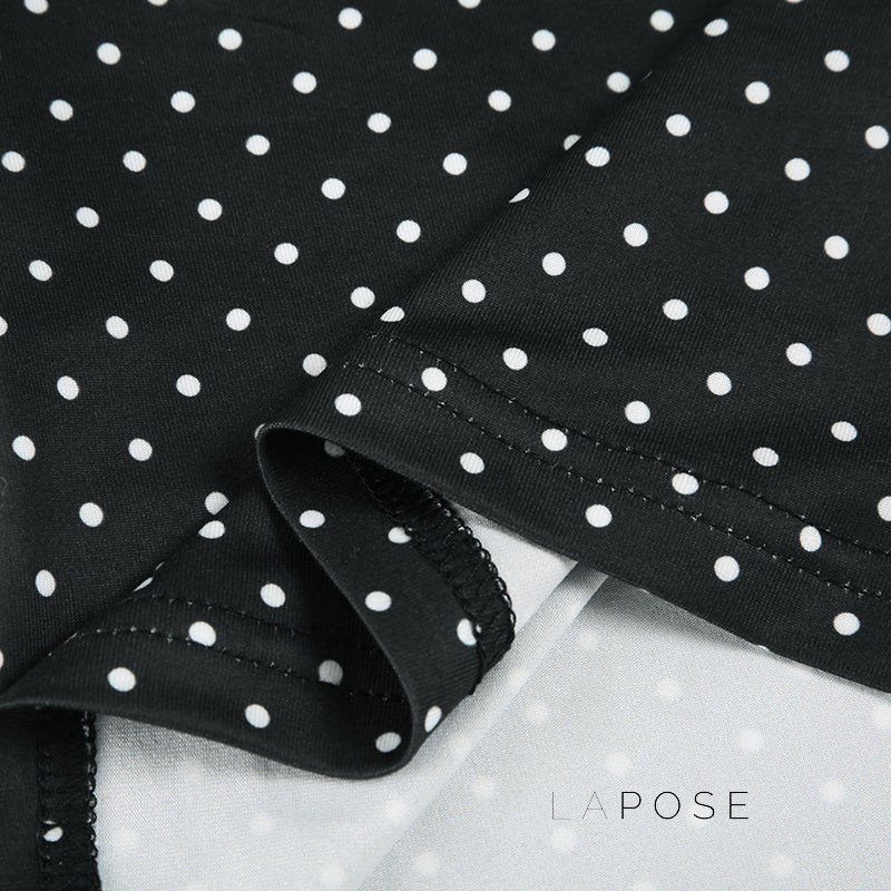 Niya Polka Dot Lace Camisole [7A2I22C9]