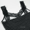 Niya Polka Dot Lace Camisole [E7W889P5]