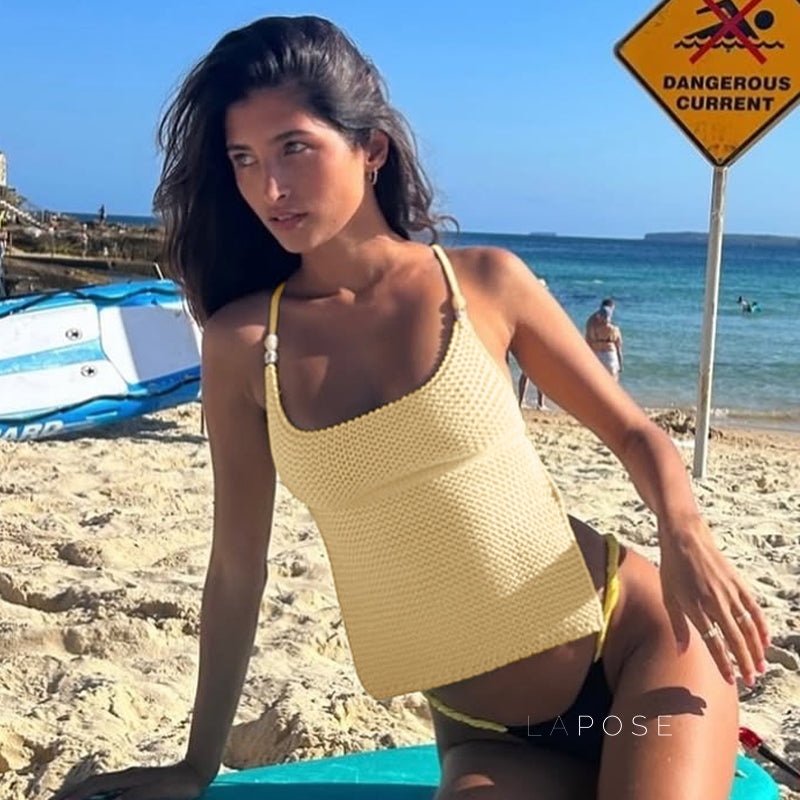 Noreen Backless Halter Top