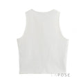 Novalee Cropped Knit Vest [TQJO23UX]