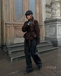 Novella Suede Belted Jacket [980HFKZT]