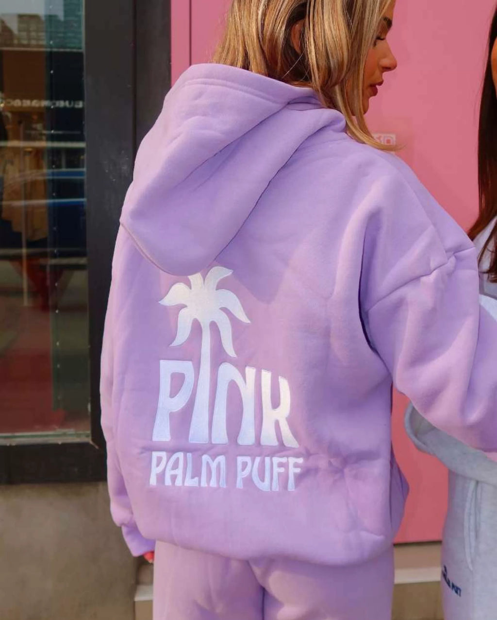 Nur Oversized Palm Graphic Hoodie