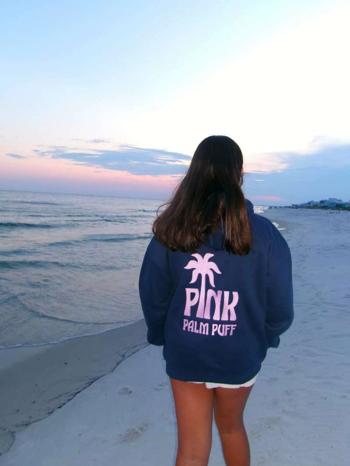 Nur Oversized Palm Graphic Hoodie