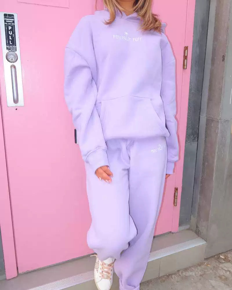Nur Oversized Palm Graphic Hoodie