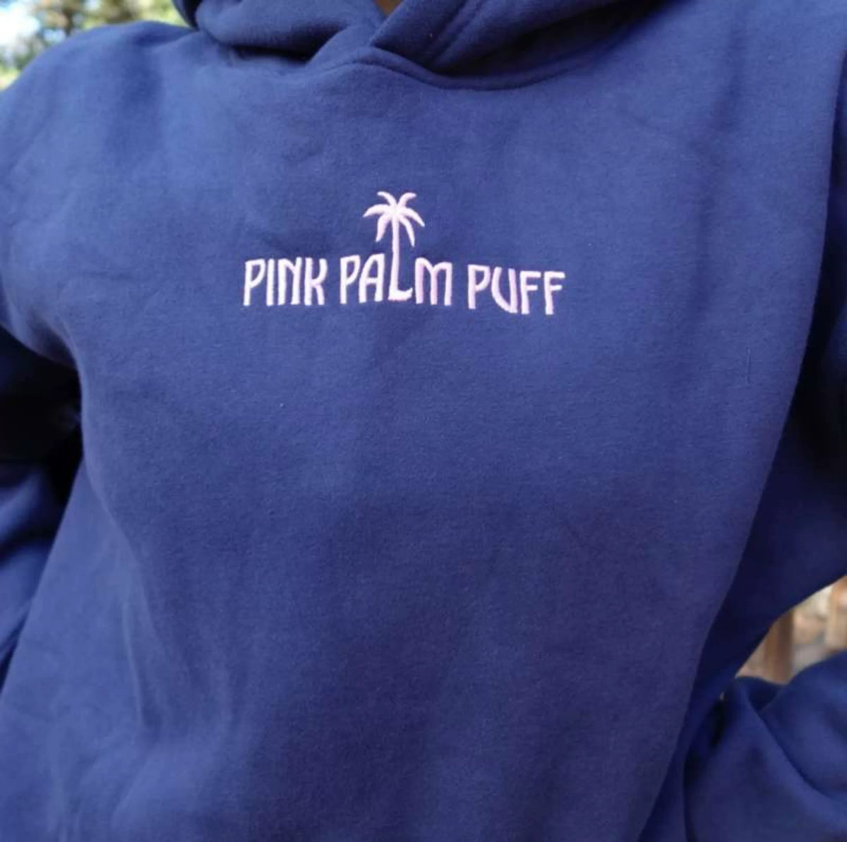 Nur Oversized Palm Graphic Hoodie