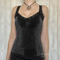 Nyelle Black Satin Lace Cami [BYFPH7J5]