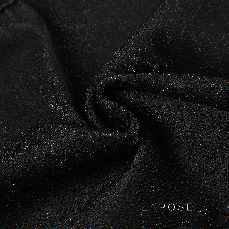 Nyelle Black Satin Lace Cami [HNWCN1LA]