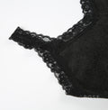 Nyelle Black Satin Lace Cami [NF8W8SDS]