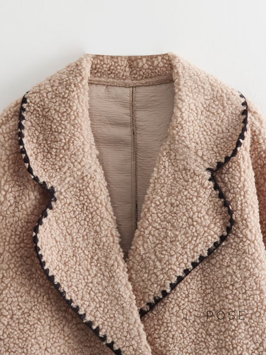 October Faux Fur Teddy Jacket [30JYAL9C]