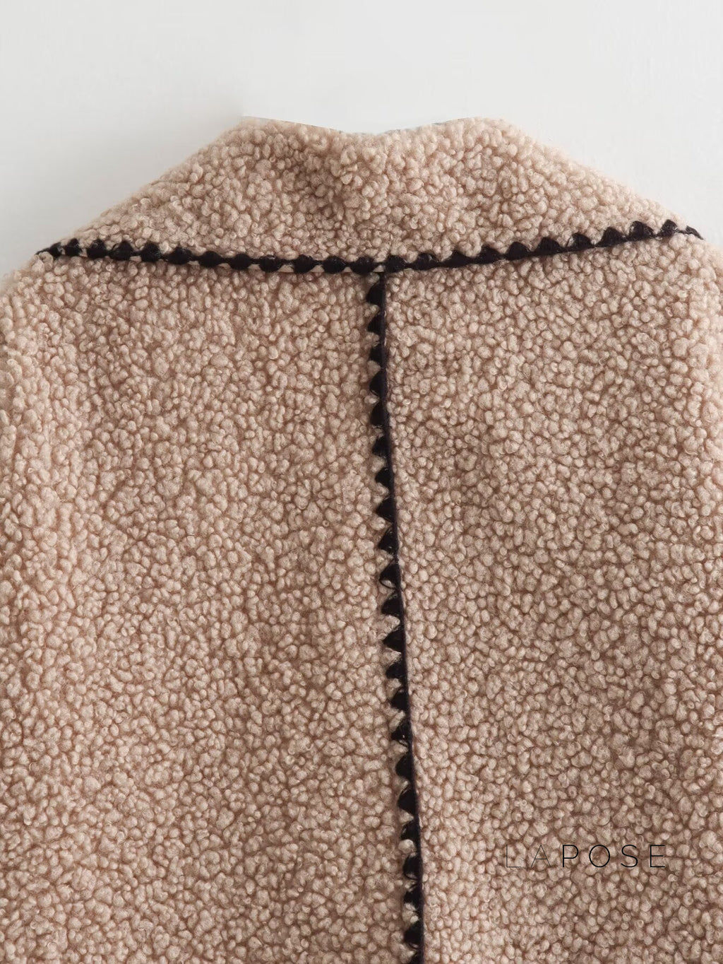 October Faux Fur Teddy Jacket [TEAKR5OA]