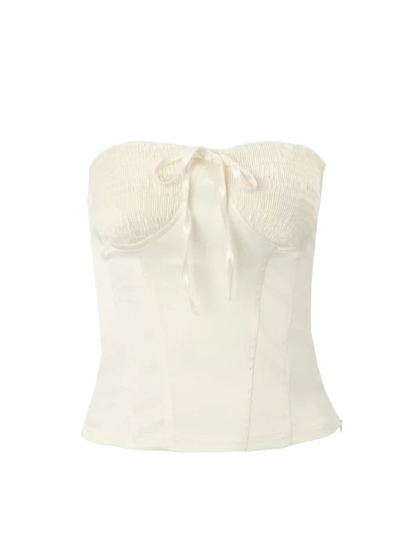 LaPose - Paisleigh Ruched Bust Corset Top