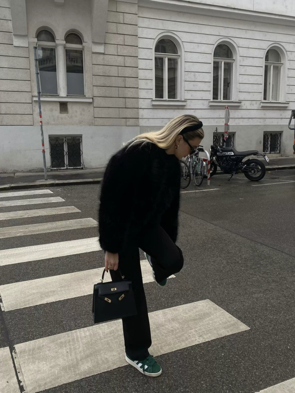 LaPose - Payson Cropped Faux Fur Jacket