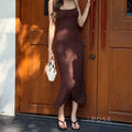 Philomena Lace Mesh Maxi Dress