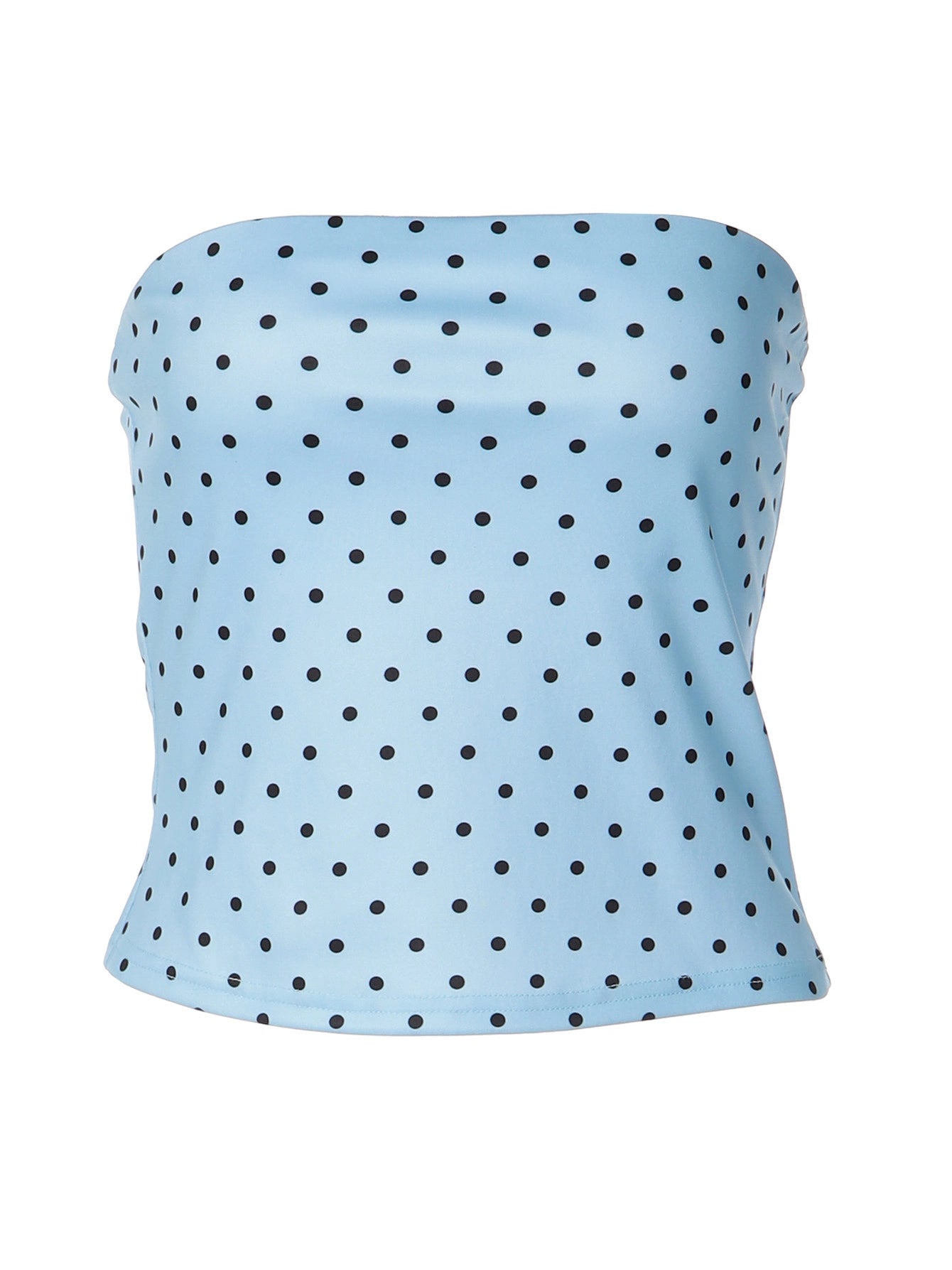 Polka Dot Tube Top [7ULP2VMC]