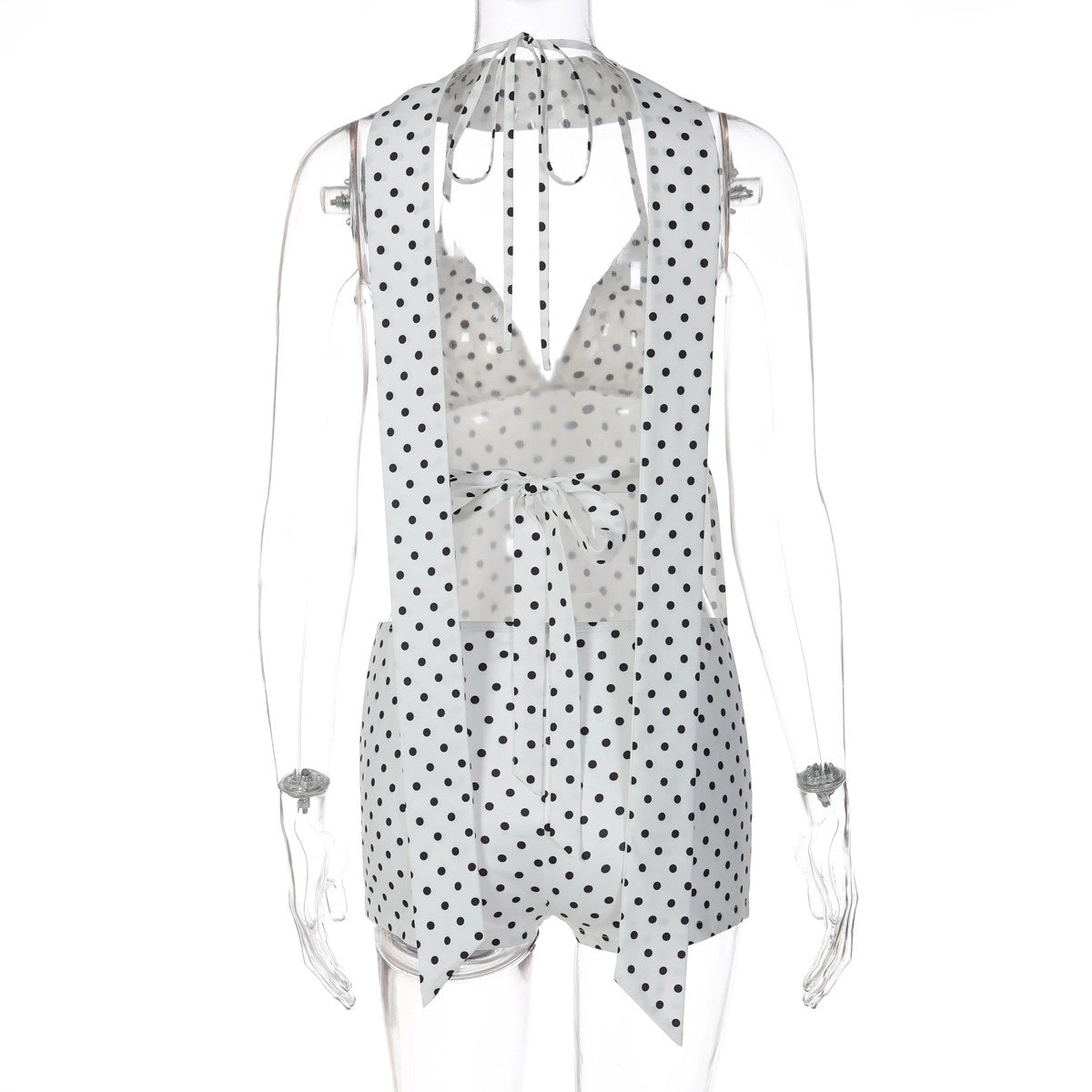 Polka Dot Two-Piece Short Set [1S6PRGQV]