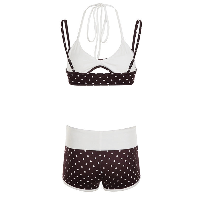 Polka Dot Two-Piece Short Set [474OILUO]