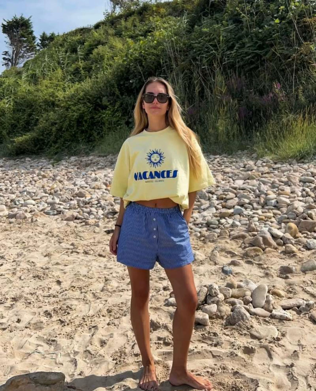 Queen Oversized Graphic Sun T-Shirt