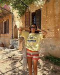 Queen Oversized Graphic Sun T-Shirt
