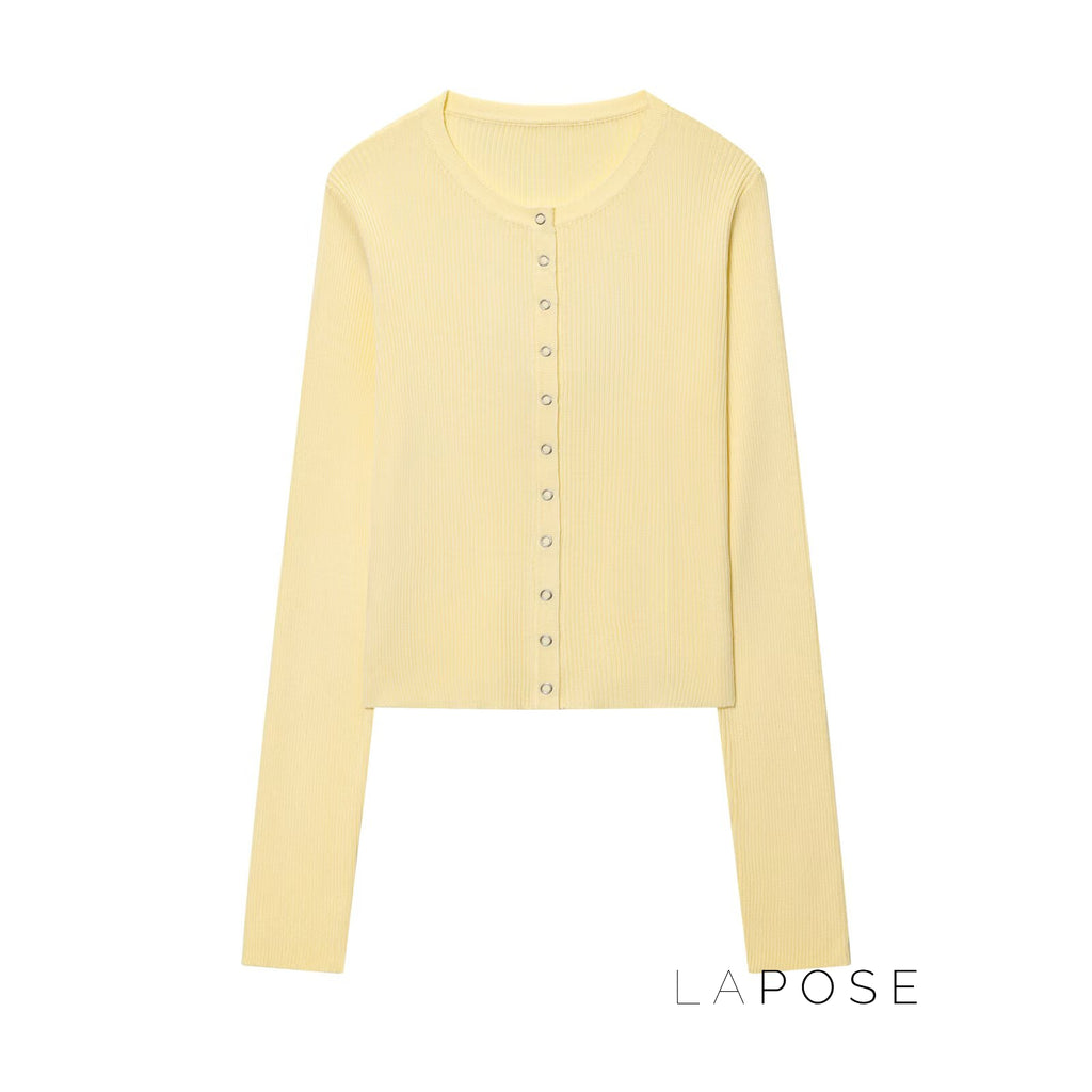Rain Knit Button-Up Cardigan [3H5TH7Y0]