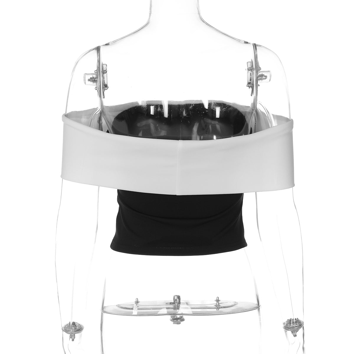 Ramiyah Contrast Off Shoulder Top