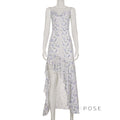 Raylee Floral Ruffle Maxi Dress [4BHW66OU]