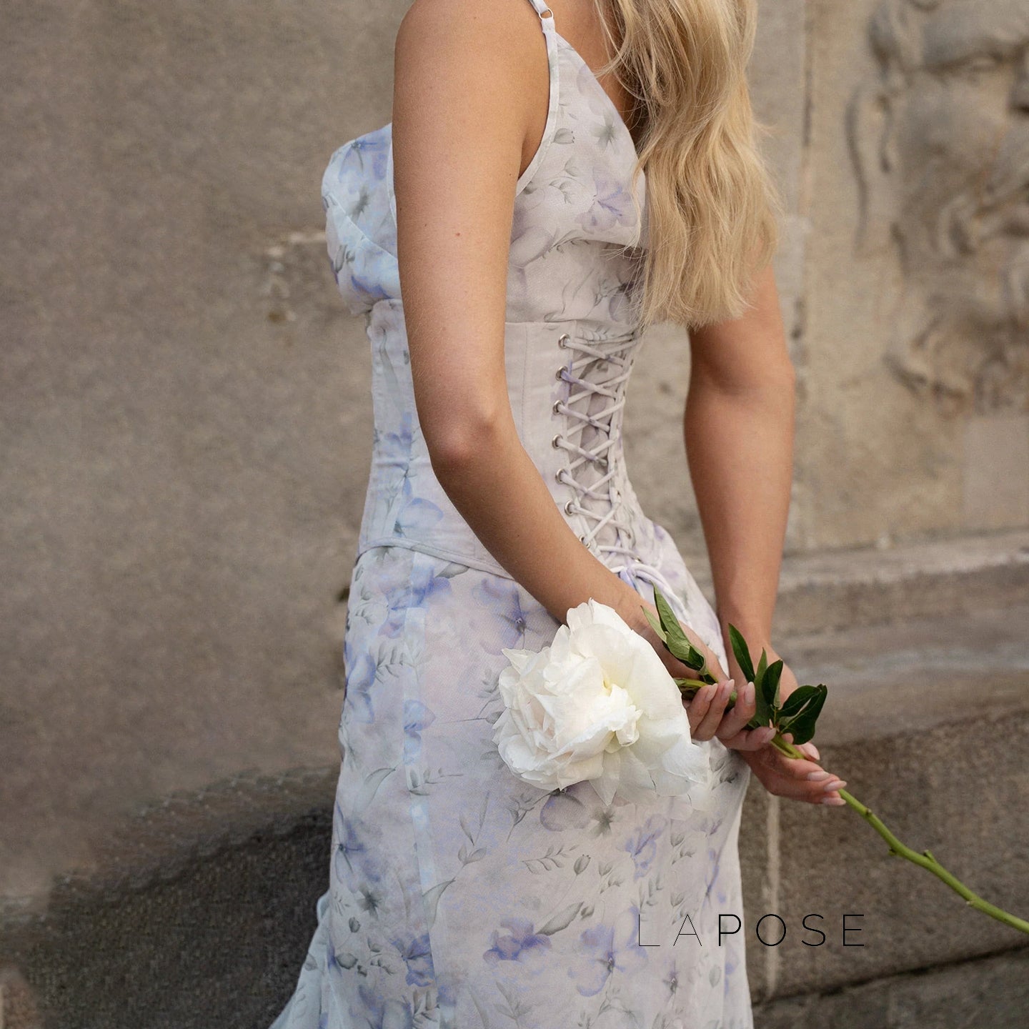 Raylee Floral Ruffle Maxi Dress [2ELJ96RC]