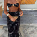 Rayyan Dot Mesh Skirt Set [IM1NXZST]