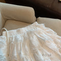 Reagen Tiered Bow Mini Skirt [OYF167R7]