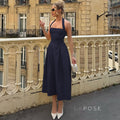 Reaghan Halter Backless Maxi Dress [WS53YP1H]