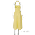 Reaghan Halter Backless Maxi Dress [TH1DUZ9L]