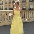 Reaghan Halter Backless Maxi Dress [DBZUWXPG]