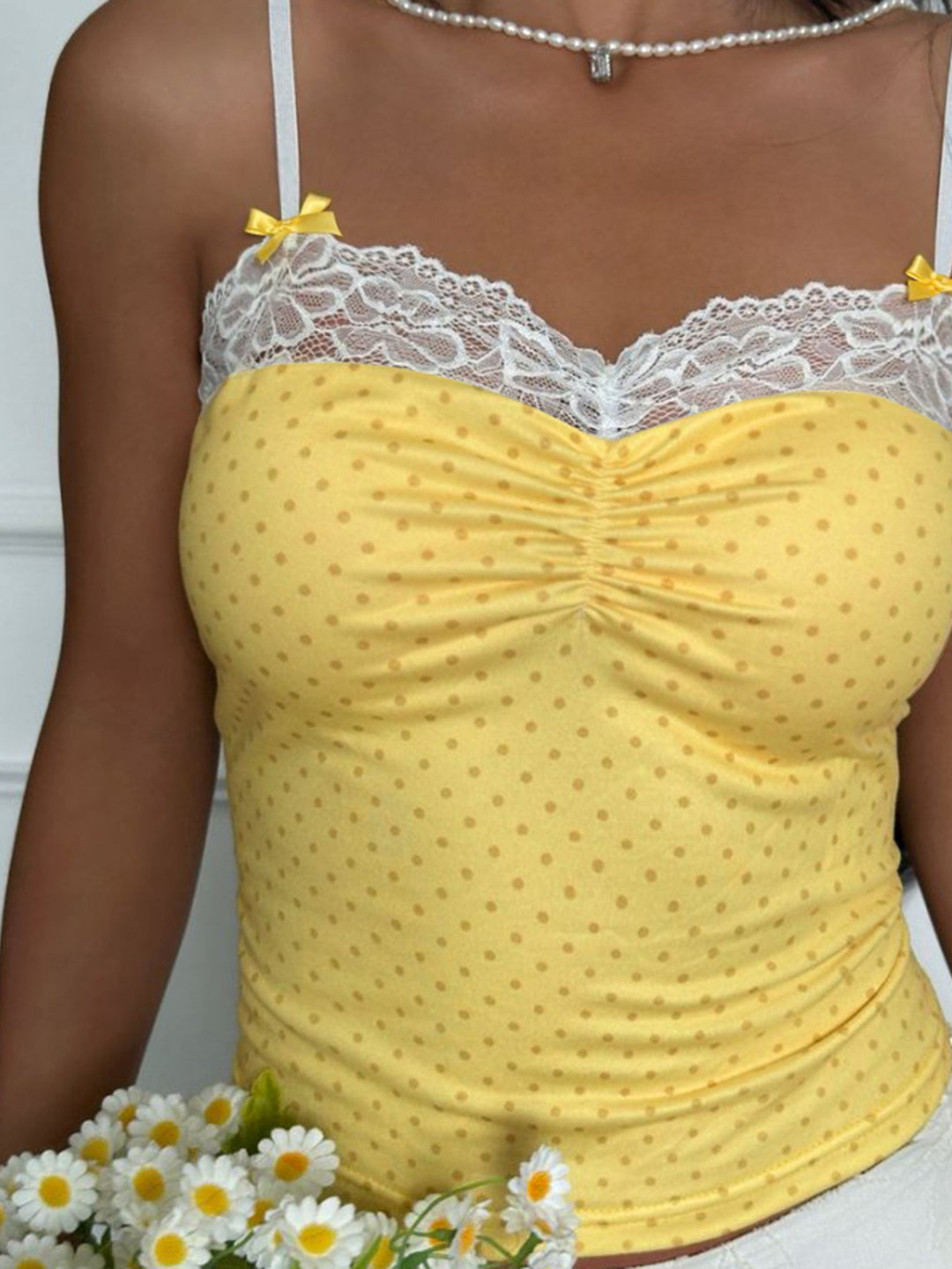 Renae Lace Dot Camisole