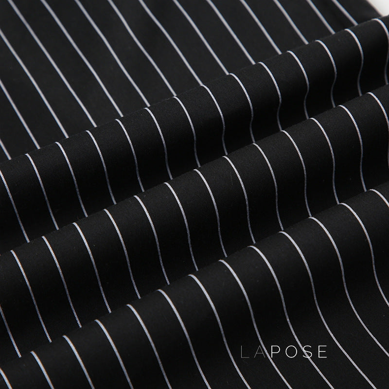 Rihanna Sleek Striped Flared Pants [22L6ZX73]