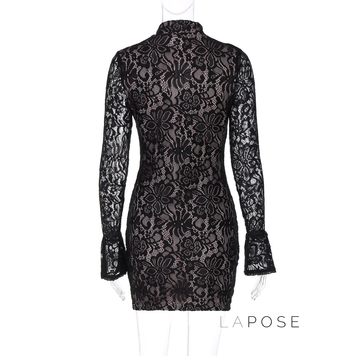 Riley Keyhole Bodycon Midi Dress [PE4UFEAV]