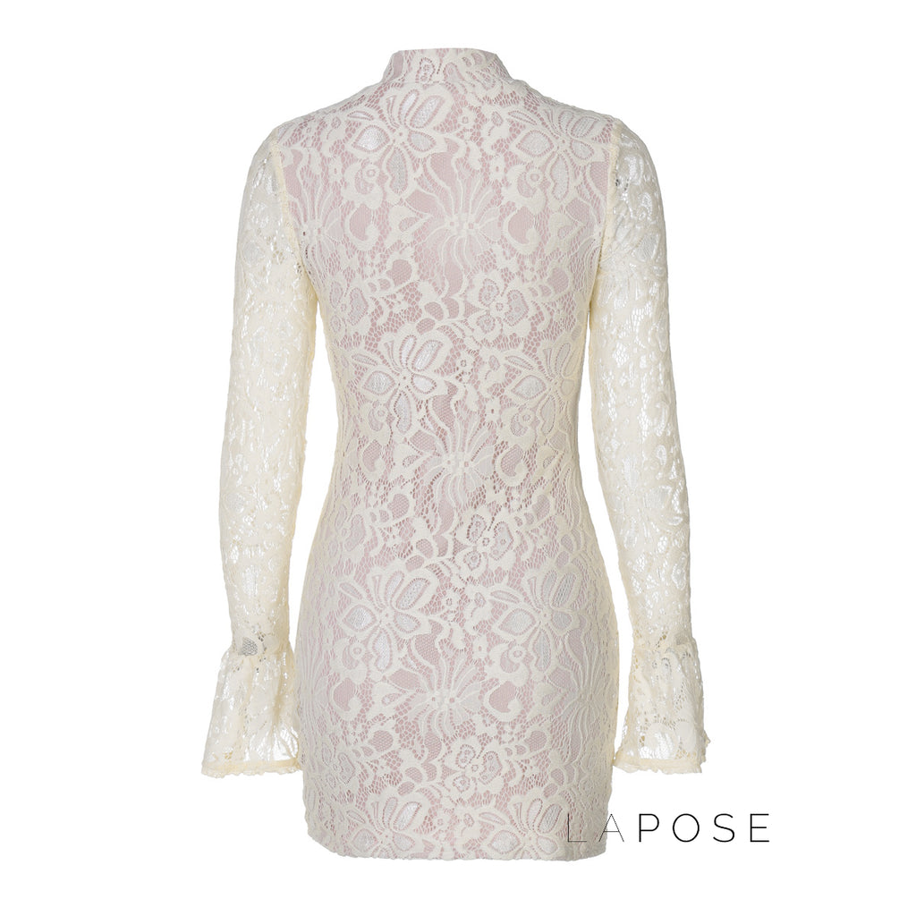 Riley Keyhole Bodycon Midi Dress [9XEM5IOZ]