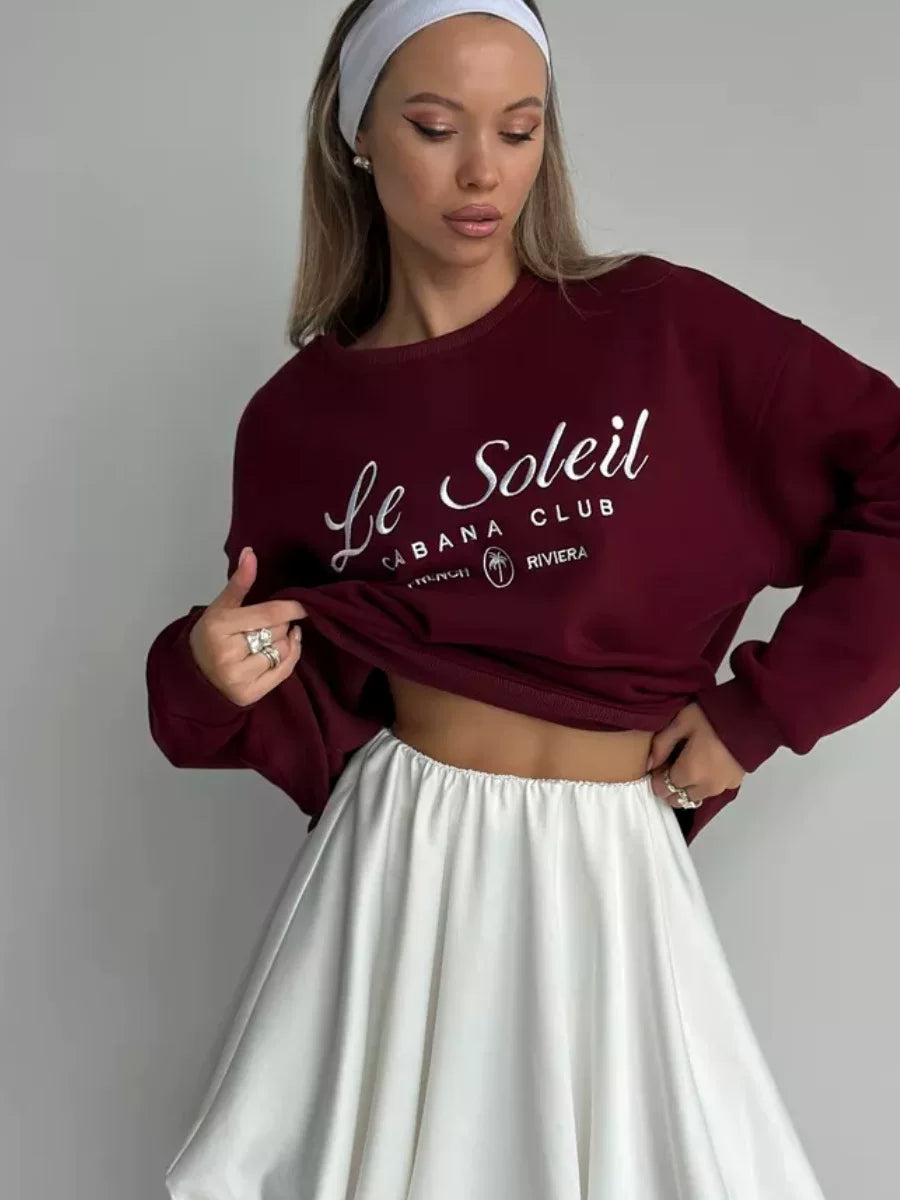 LaPose - Risa Cabana Club Graphic Sweatshirt