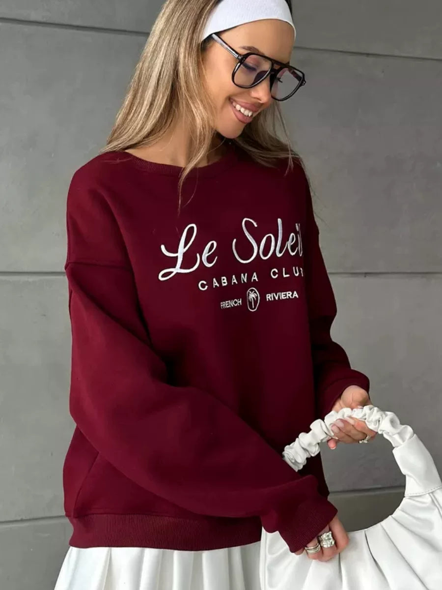 LaPose - Risa Cabana Club Graphic Sweatshirt