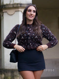 Roisin Leopard Bow Knit Cardigan [EGQB3XNG]