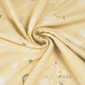 Rome Yellow Floral Maxi Dress