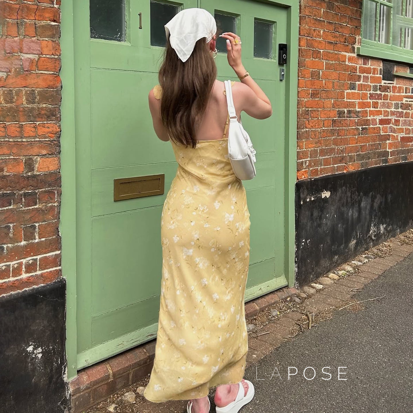 Rome Yellow Floral Maxi Dress