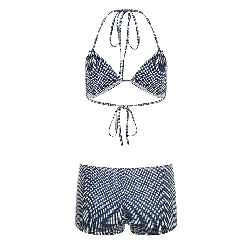 Rosalina Plaid Bikini Set