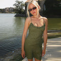 Rosella Polka Dot Mini Dress [VVW660PL]