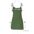 Rosella Polka Dot Mini Dress [GL538VE2]