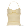 Rozlyn Backless Halter Top [0JY7162T]
