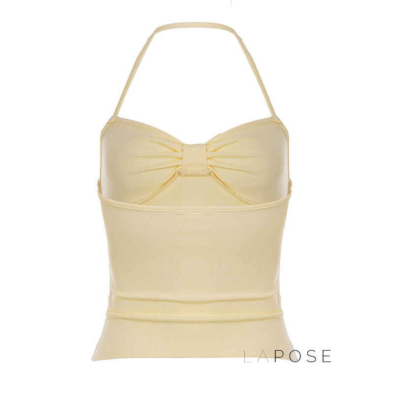 Rozlyn Backless Halter Top [0JY7162T]
