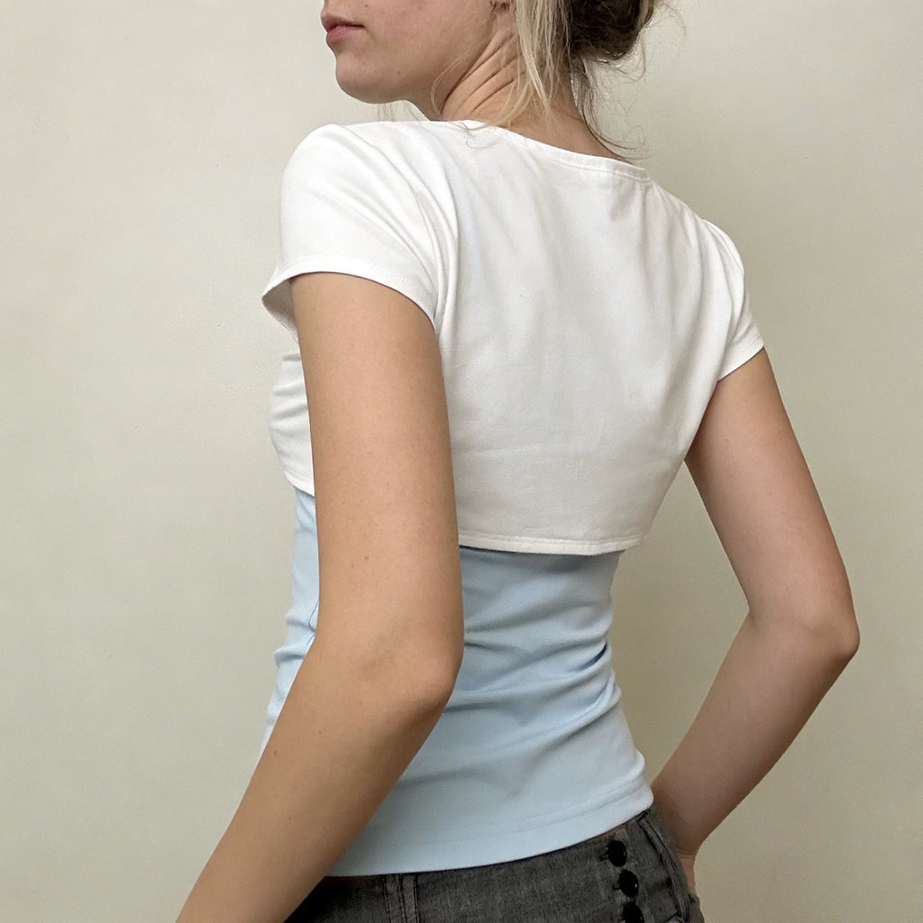 LaPose - Runa Tie Front Shrug Set