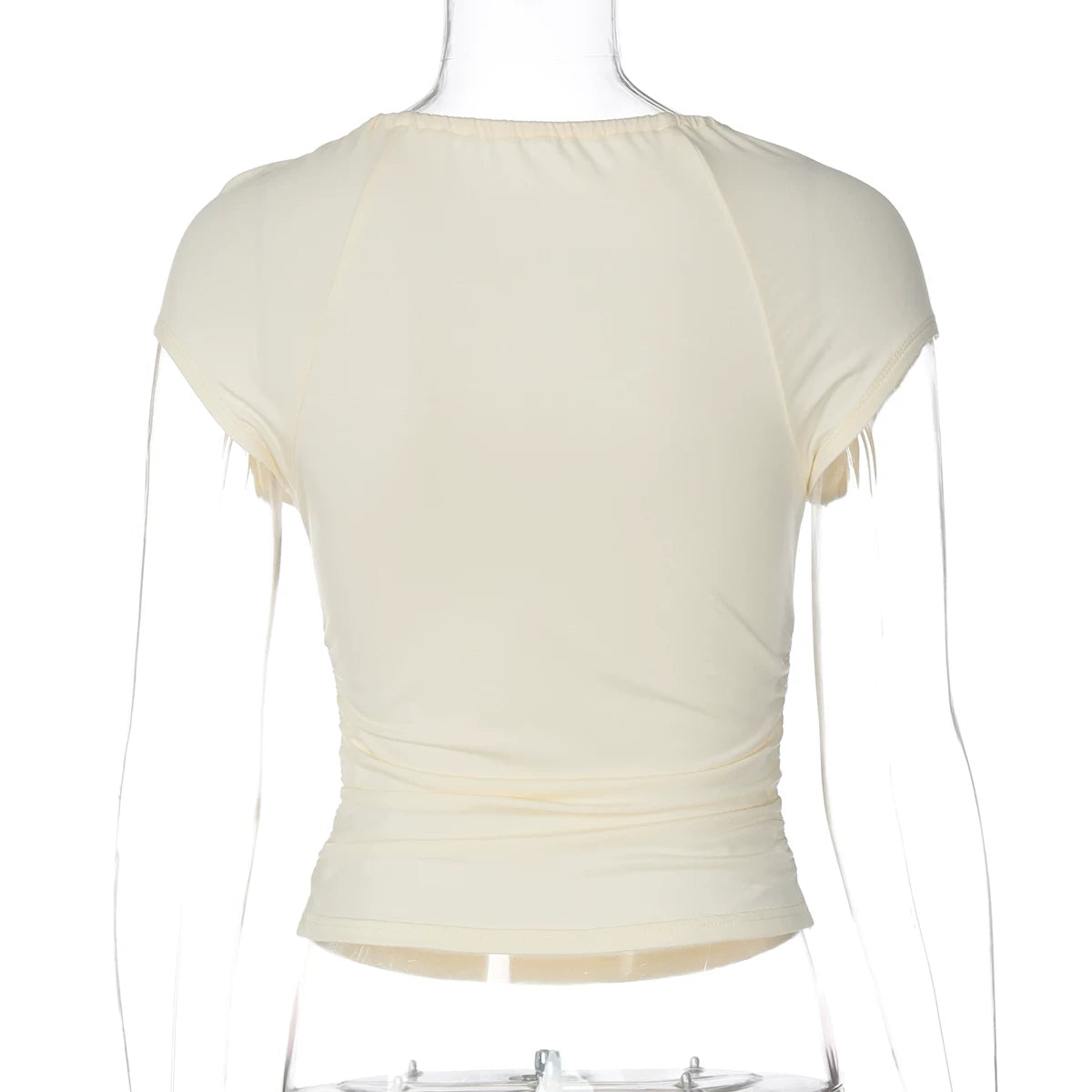 LaPose - Ryan Cut-Out Tie Front Tee