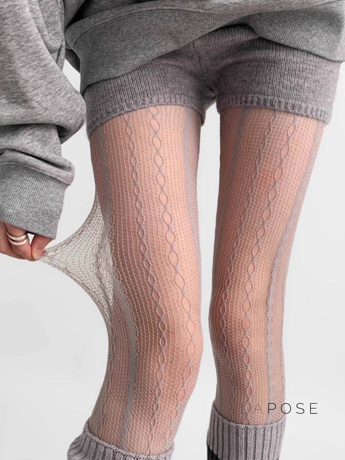 Rylan Chain Pattern Stocking Set [C5YWGEE2]